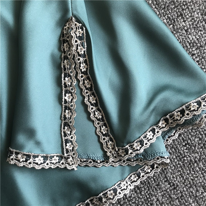 Pyjama dentelle-Velonjara-Secret