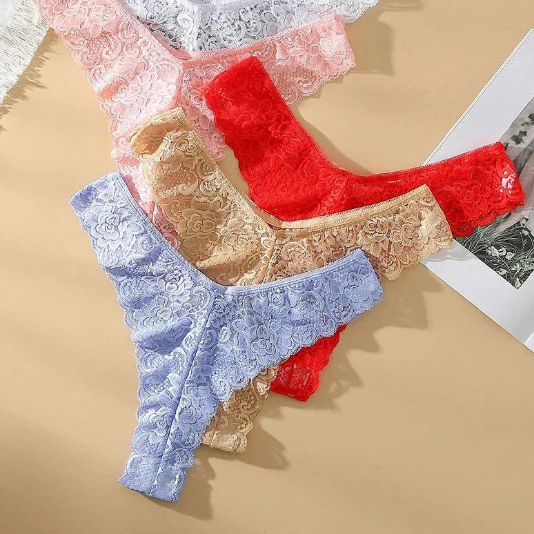 Lot de culottes en dentelle grande taille 3pièces