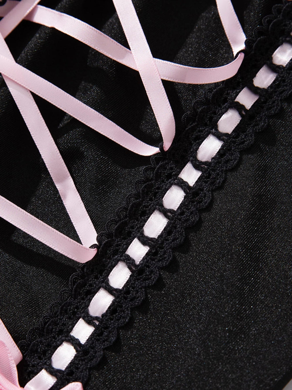 Corset Serre-Taille en Dentelle